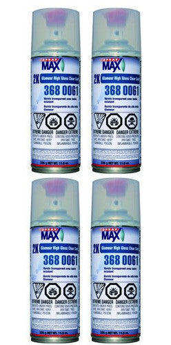 Spray Max 2K Clear Glamour Aerosol Clear Coat , 3680061 –