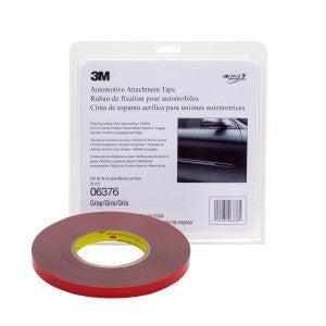 3M Automotive Attachment Tape Gray - 1/4 inch x 20 yards - 30 mil