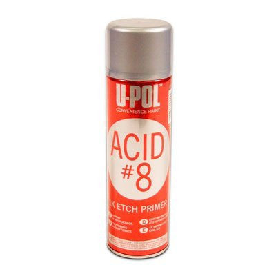 U-POL Acid #8 Black Etch Primer 450ml
