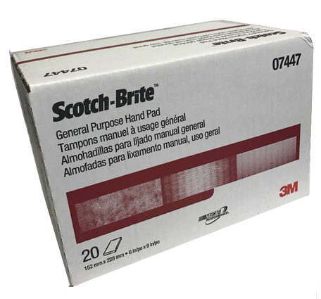 Box of 3M Scotch-Brite™ General Purpose Hand Pad, 9x6 Scuff Pad