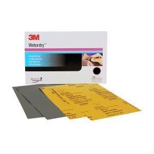3M™ Wetordry™ Sheet, 2500 grade, 5 1/2 inches x 9 in, 02045