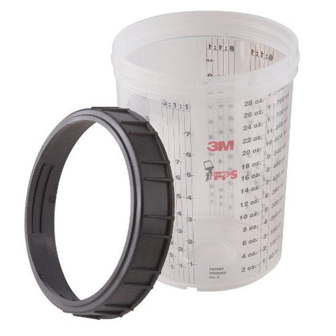 3M PPS™ Cup and Collar Large - 28 ounce