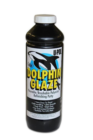 DOLPHIN GLAZE Self-Leveling Polyester Finishing - 880ml Bottle