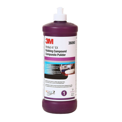 3M 36060 Perfect-It EX Rubbing Compound - 1 Quart