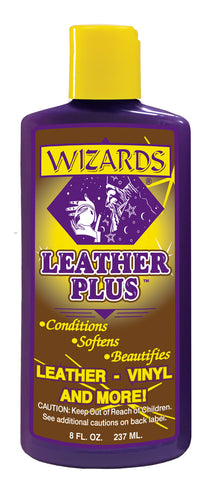 WIZARDS-LEATHER PLUS INTERIOR TREATMENT - 8 oz