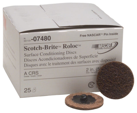 3M - Roloc 2" Coarse Surface Conditioning Disc
