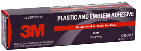 3M 08061 Plastic and Emblem Adhesive Tube - 5 oz.