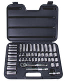 ATD-1245 47 Pc. 3/8" Drive 6-Point SAE and Metric Pro Socket Set