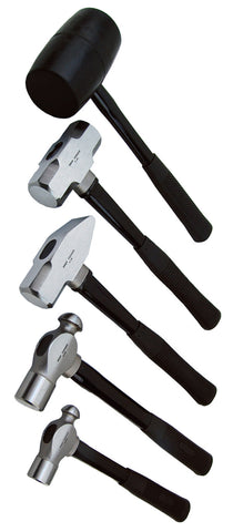 5 Pc. Hammer Set with Fiberglass Handles, ATD-4045 