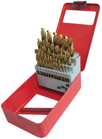 ATD-9229 29 Pc. Titanium Coated Drill Bit Set