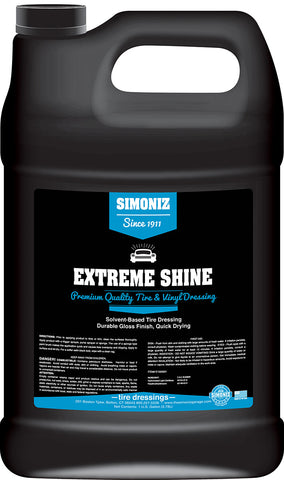 SIMONIZ Extreme Shine Solvent Based Tire Shine & Dressing - 5G