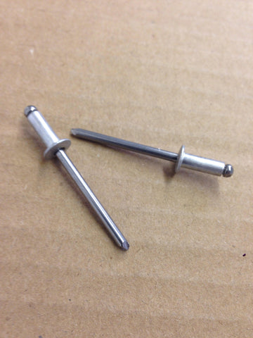 DOME HEAD ALUMINUM RIVET W/ STEEL MANDREL