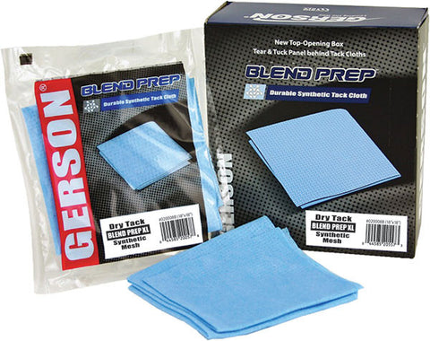 Blend PrepTM Tack Cloths, BLUE, Gerson 20008C