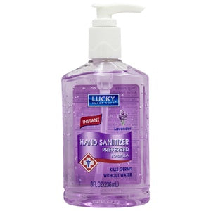 Lucky Super Soft Hand Sanitizer-Lavender 8 oz