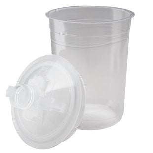 3M PPS™ Mini Lids & Liners, 6oz, 50 lids & liners per kit - 1 kit per case - 200 micron filter