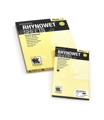 INDASA RHYNOWET Plus Line, Abrasive Sheets