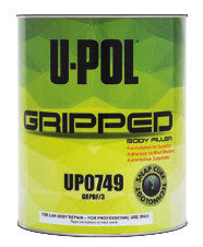 U-Pol UP0749 Gripped Body Filler, Gray