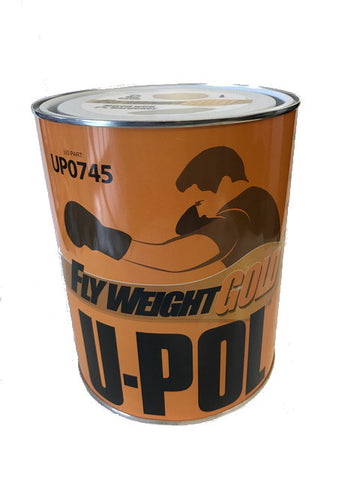 U-Pol 0745 FLYWEIGHT GOLD Lightweight Body Filler - 3L