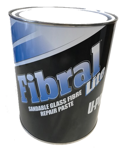 U-POL Fibral Sandable Glass Fibre Repair Paste, UPO766/UPO700