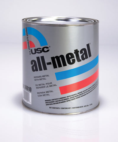 USC 14060 All-Metal Specialty Body Filler 1 QUART w/ Hardener