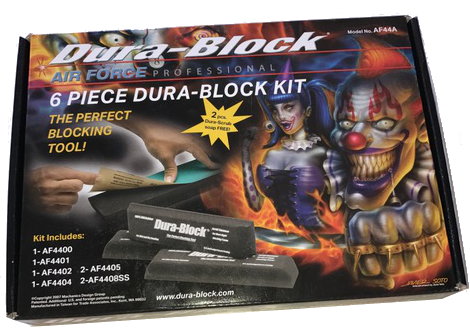 Dura-Block 6-Piece Sanding Block Kit, AF44A