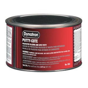 Dynatron™ Putty-Cote Spot and Glazing Putty, 1/2 Gallon (US), 593 –