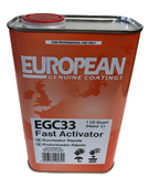 European Genuine Coatings Hardener, Slow/Medium/Fast, EGC31, EGC32, EGC33