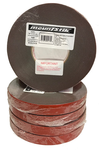 HydeStik Double Sided Attachment Tape, 7/8" X 20 yards