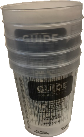 E-Z Mix PMC32 Platinum Mixing Cups With PPG Ratios, 1-Quart EMX-PMC32 - Foto 5