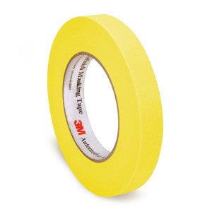 3M™ Automotive Refinish Yellow Masking Tape, 3/4" (18 mm), 06652