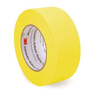 3M™ Automotive Refinish Yellow Masking Tape, 48 mm, 06656