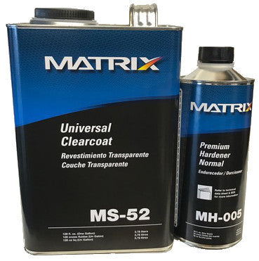 MS-52 Universal Clearcoat Kit. Designed for Overall and Panel Refinishing
