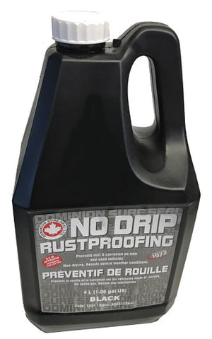 ASS512SB4L No Drip Rustproofing, Black, 4 Liter Jug