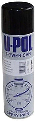 U-Pol 802 POWER CAN Automotive Aerosol Matt Black