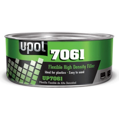 UP7061 Tin Black Smooth High Density Body Filler for Plastics - 600 ml